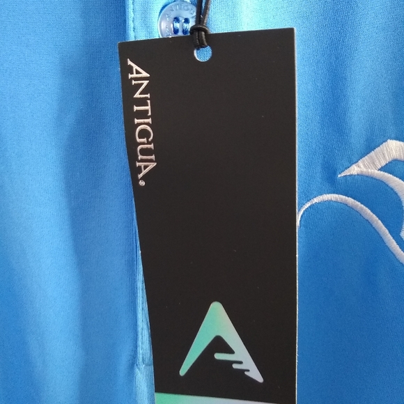 Antigua Light Blue and White Shirt Size XL NWT - Picture 3 of 8